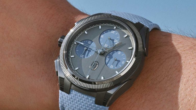 Parmigiani Fleurier อวดโฉม Tonda PF Sport Chronograph Ultra Cermet ด้วยหน้าปัด Mineral Blue