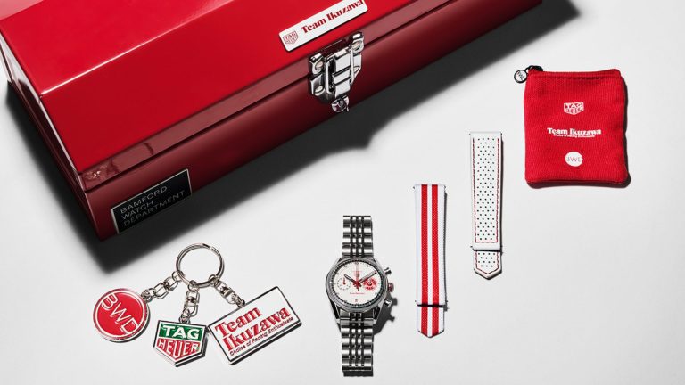สีสันแห่งสนามแข่ง TAG Heuer Carrera Chronograph x Team Ikuzawa