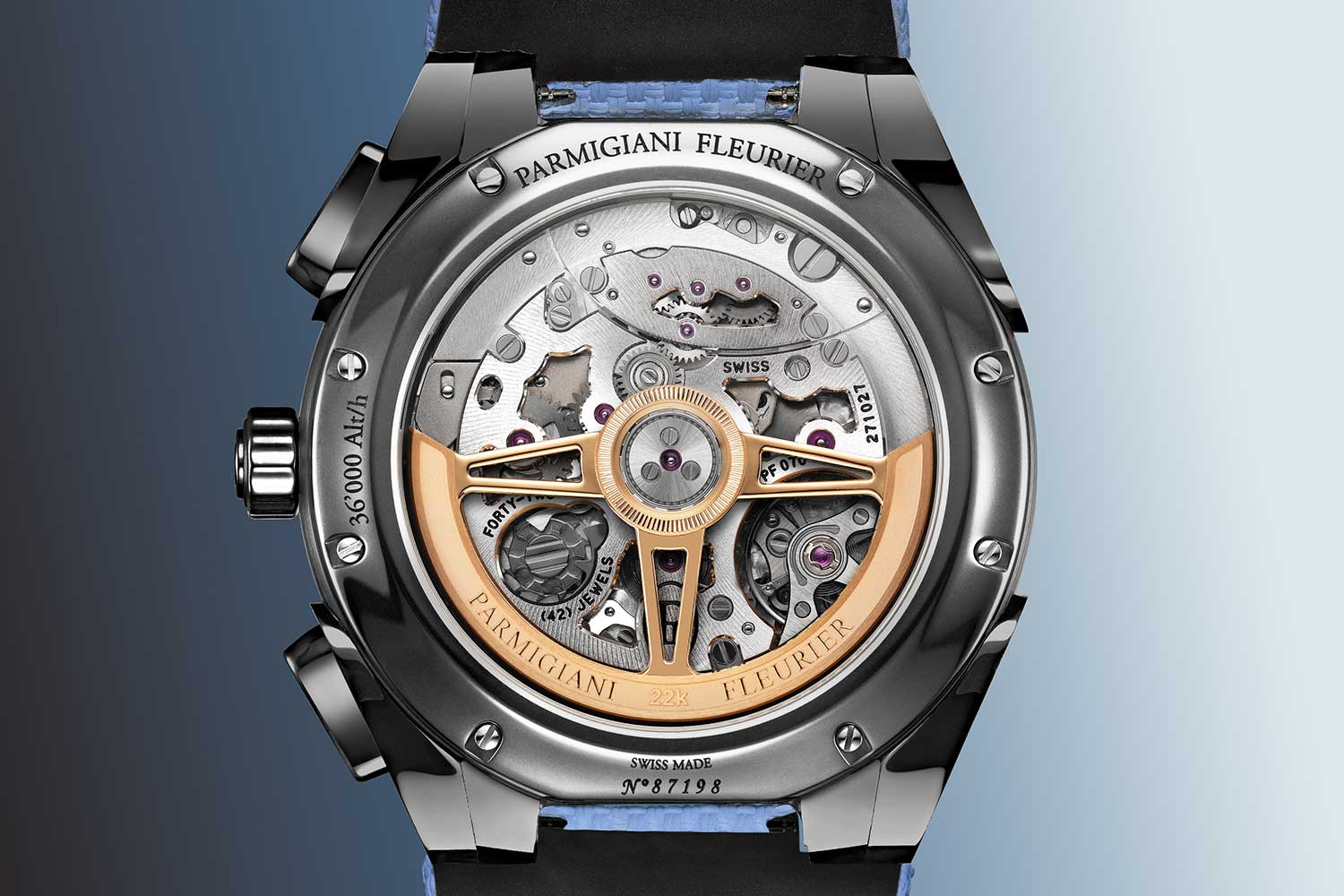 Parmigiani Fleurier Tonda PF Sport Chronograph Ultra-Cermet Mineral Blue