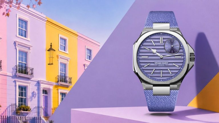 Introducing: พาชมความประณีตบนตัวเรือนเหล็กของ Speake-Marin Ripples Portobello จิตวิญญาณลอนดอนในเฉดสีลาเวนเดอร์ 