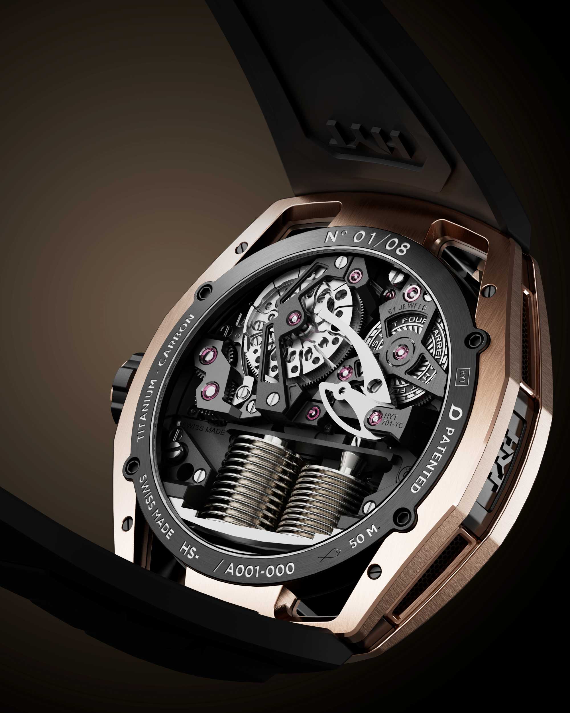 HYT Conical Tourbillon Midnight Blue