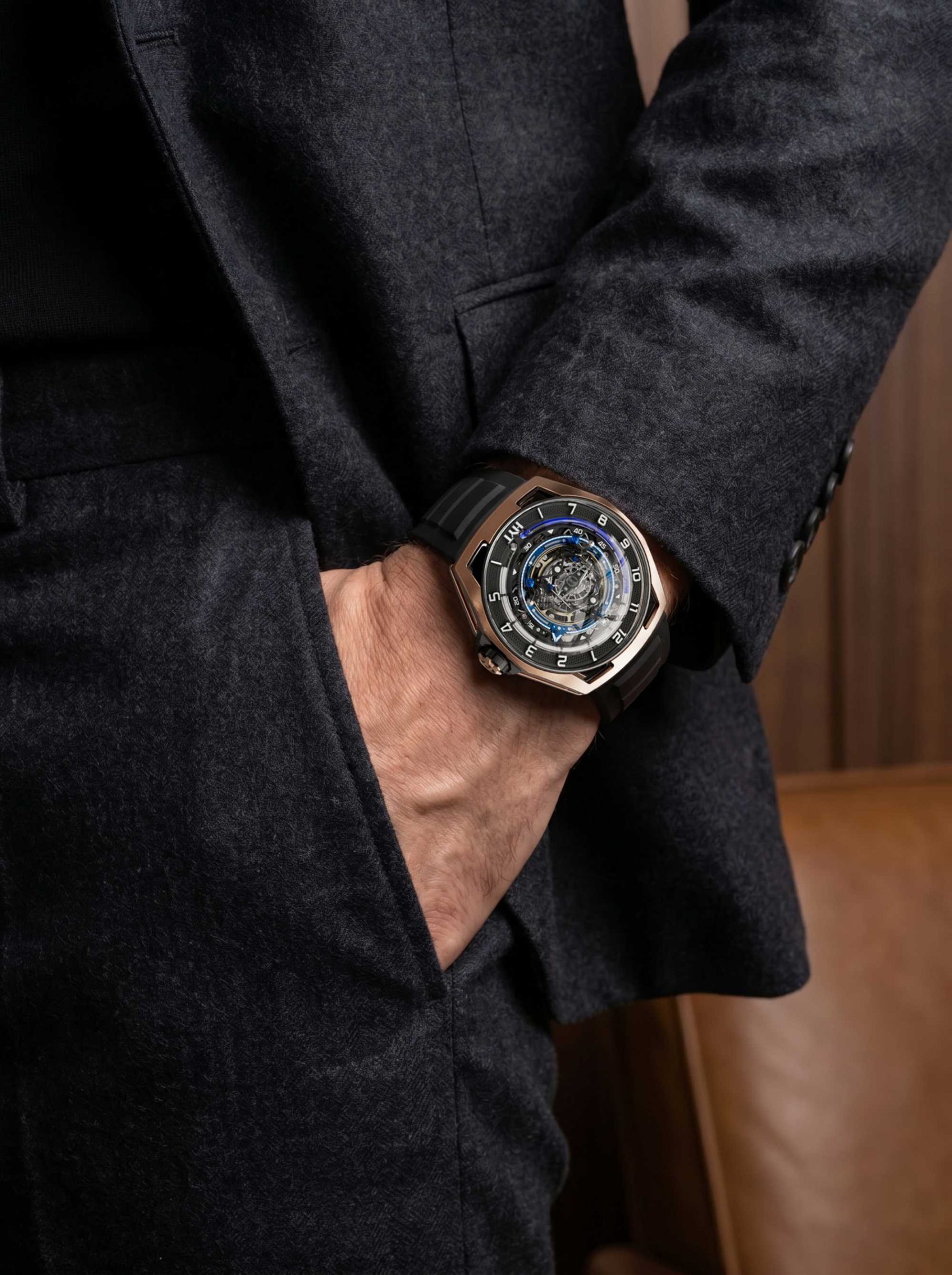 HYT Conical Tourbillon Midnight Blue