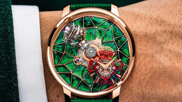 เผยโฉม Jacob & Co. Astronomia Four-Axis Tourbillon ประดับอัญมณี