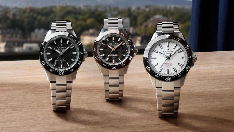Zenith Chronomaster Solo Sport มิติใหม่ของตระกูล Chronomaster ที่มาในรูปแบบเรือนเวลาสามเข็ม
