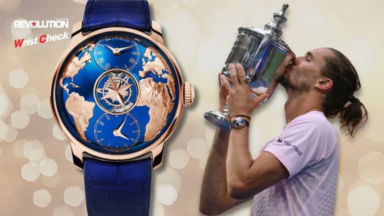 Wrist Check: Alexander Zverev ชูถ้วย US Open พร้อมนาฬิกา Dual Time Zone บนข้อมือ
