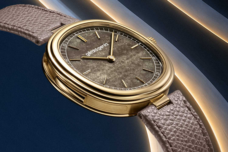 การหวนคืนของนาฬิการะดับตำนาน Gérald Genta เผยโฉม Geneva Minute Repeater Golden Obsidian