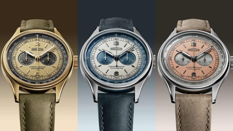ย้อนวันวานสู่วงการความเร็วกับ Angelus Chronographe Tachymètre นาฬิกาโครโนกราฟทรงวินเทจ