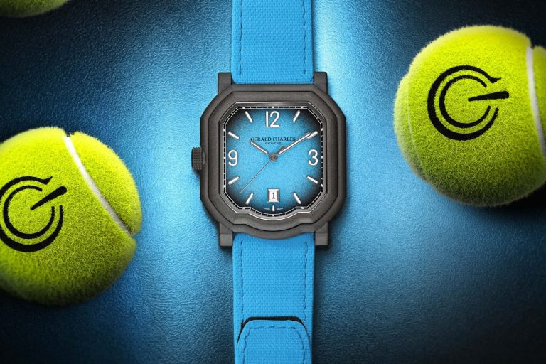 Gerald Charles Maestro GC Sport Tennis Turquoise Edition นาฬิกาสปอร์ต ที่ออกแบบมาเพื่อรองรับแรงกระแทกบนคอร์ตเทนนิส