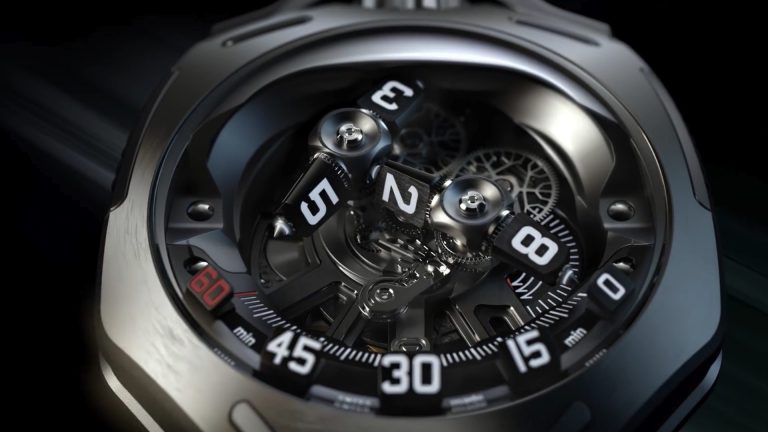 Urwerk UR-300 Time Quantum มาพร้อมนวัตกรรม T-Frame พลิกโฉม 30 ปี Wandering Hours